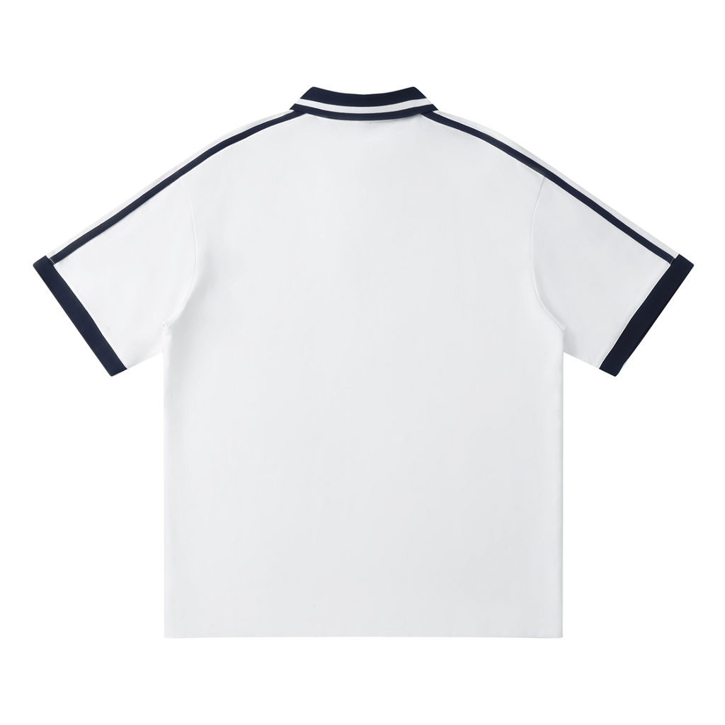 Contrast Piping Polo Shirt