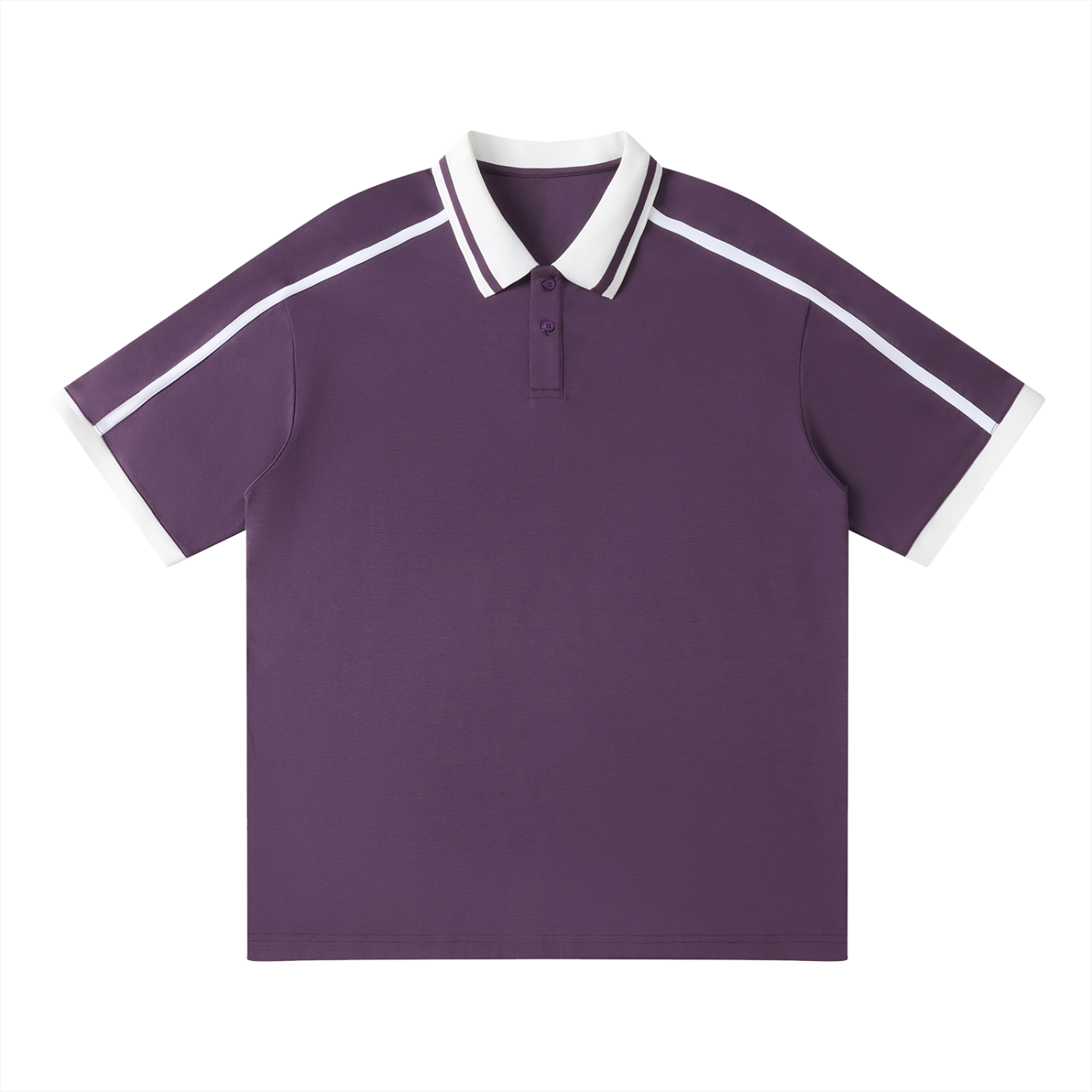 Contrast Piping Polo Shirt