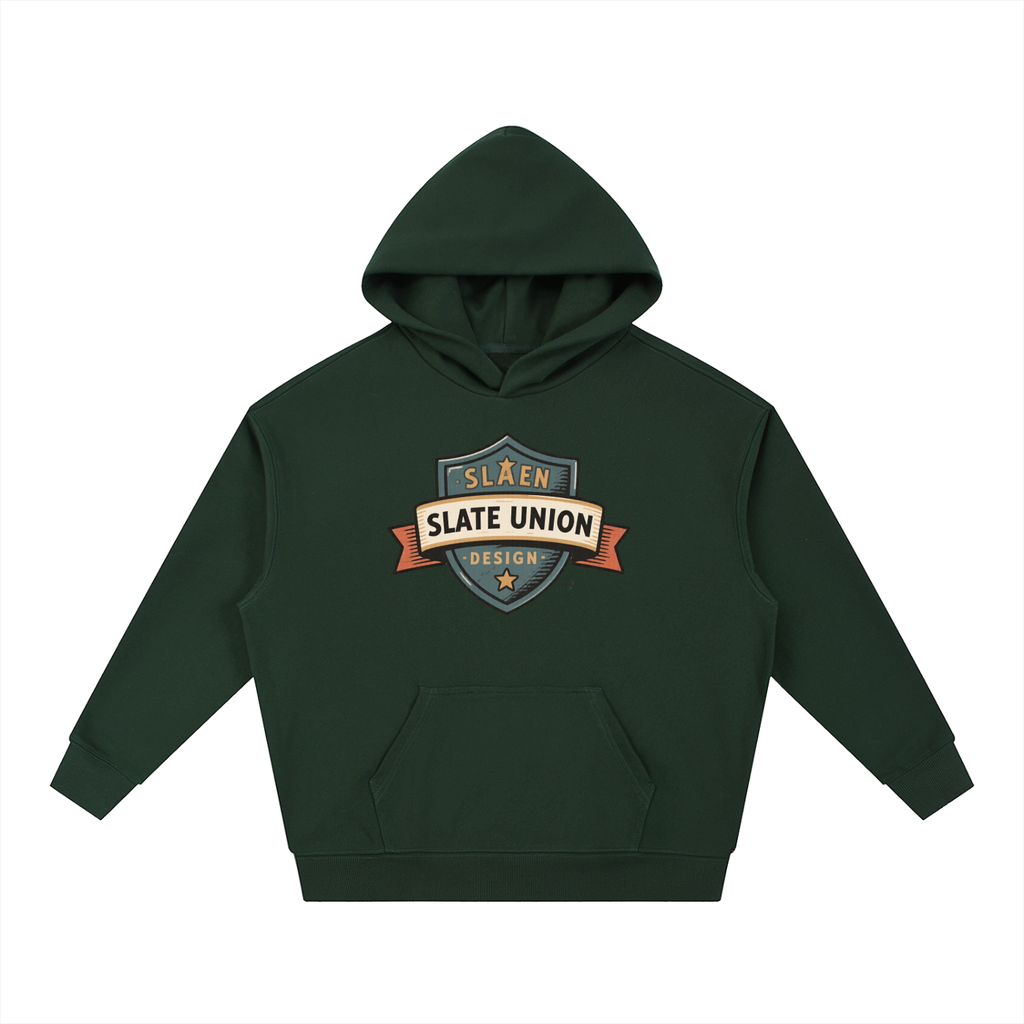 Essential Boxy Heavyweight Drop-Shoulder Hoodie