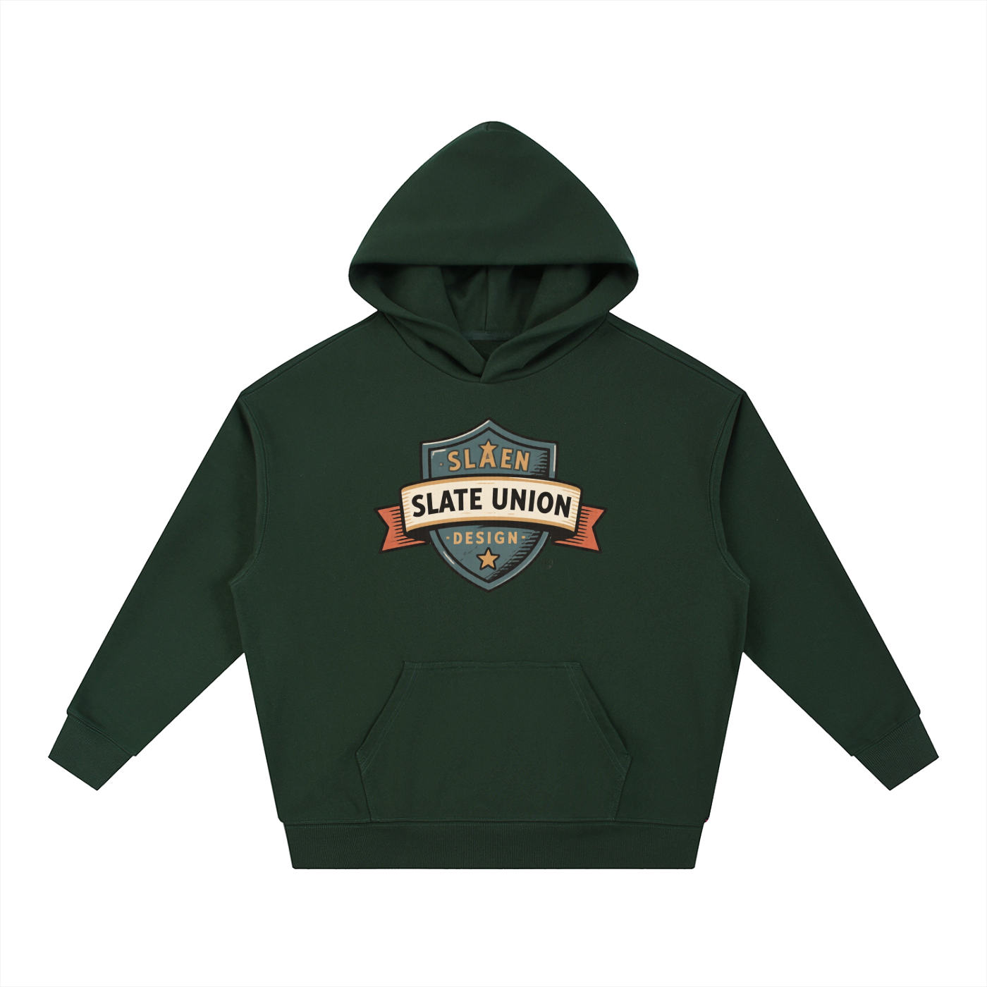 Essential Boxy Heavyweight Drop-Shoulder Hoodie