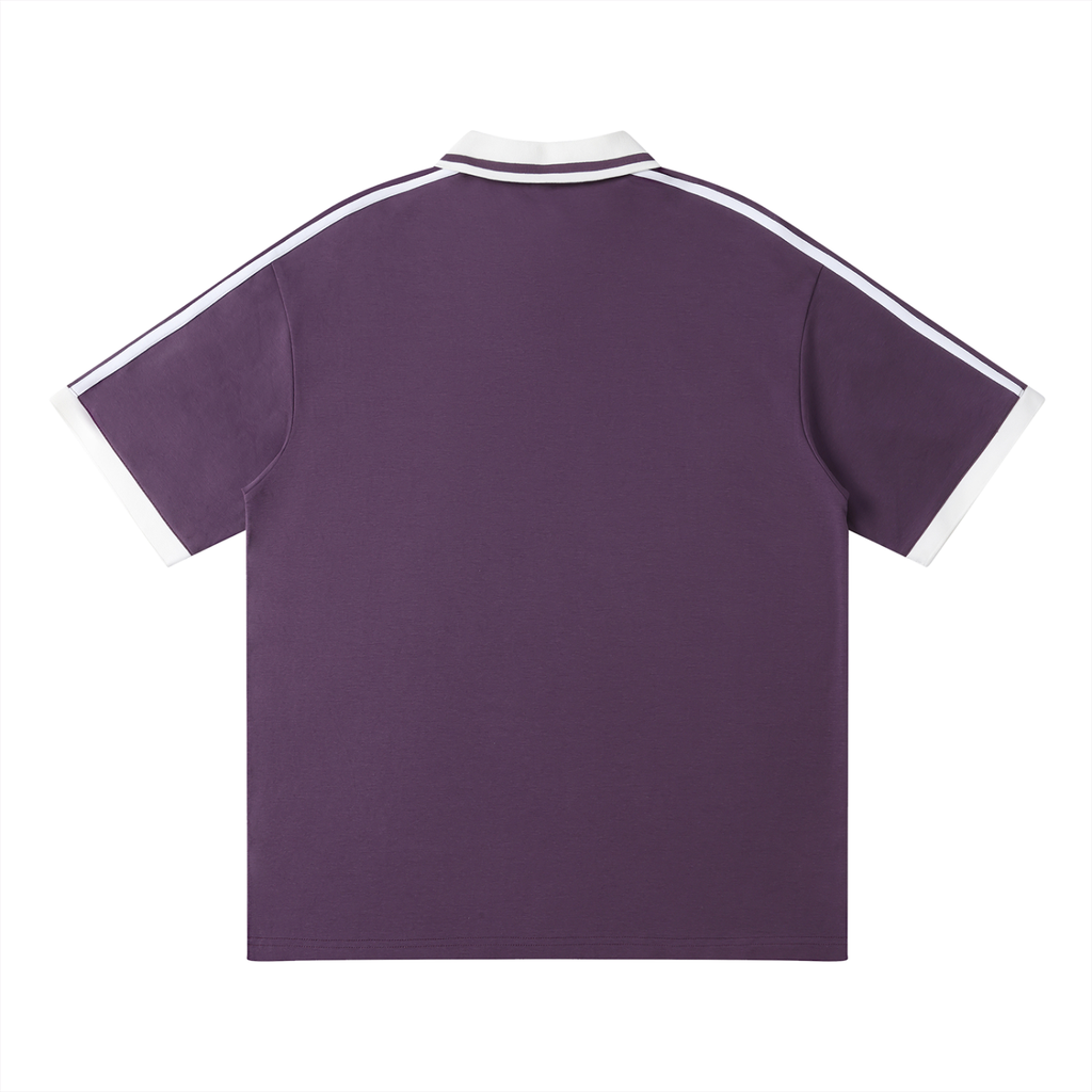 Contrast Piping Polo Shirt