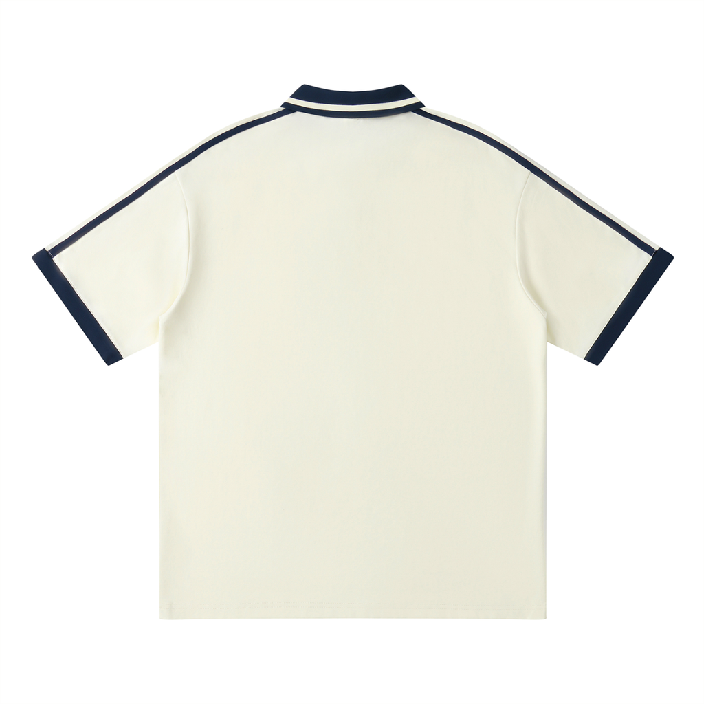 Contrast Piping Polo Shirt