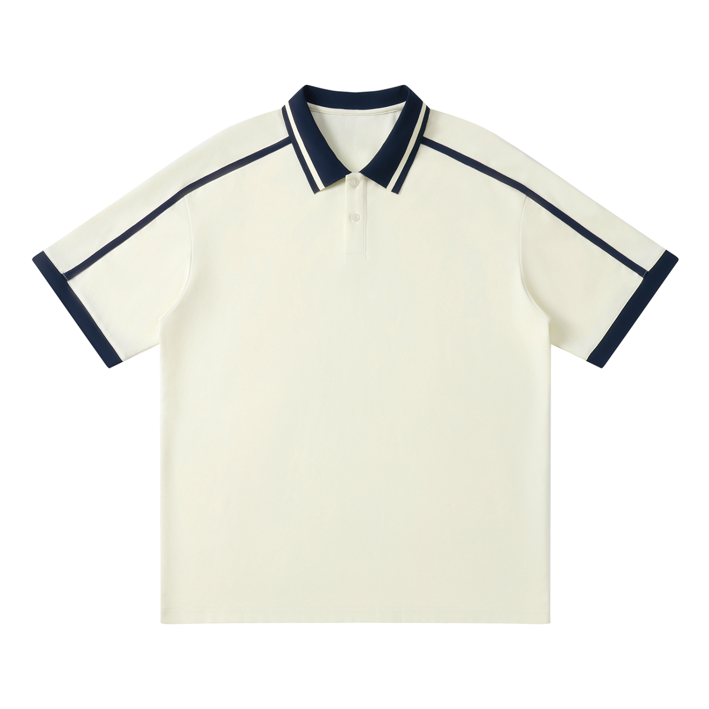 Contrast Piping Polo Shirt