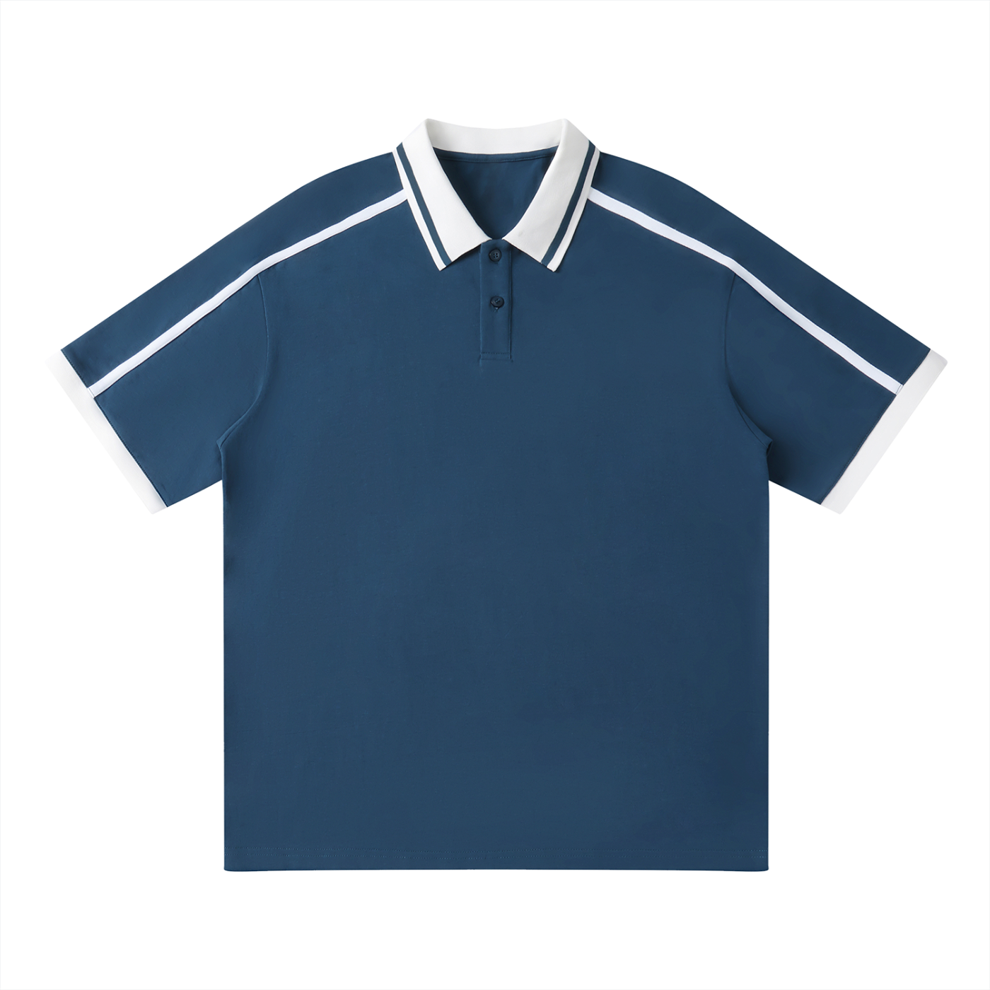 Contrast Piping Polo Shirt