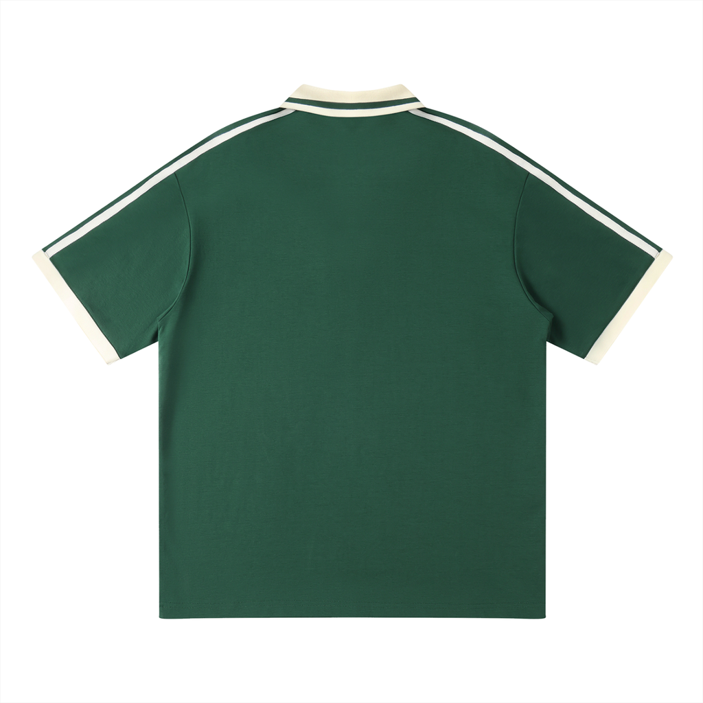 Contrast Piping Polo Shirt