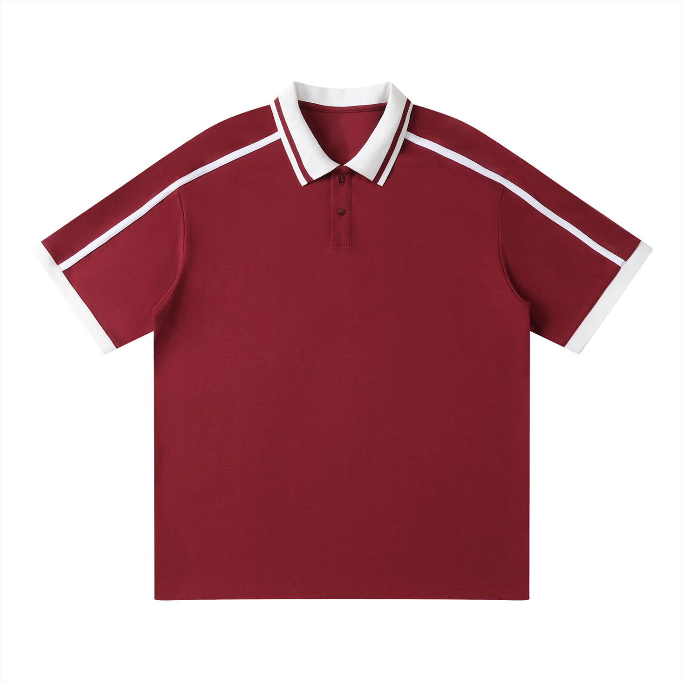 Contrast Piping Polo Shirt