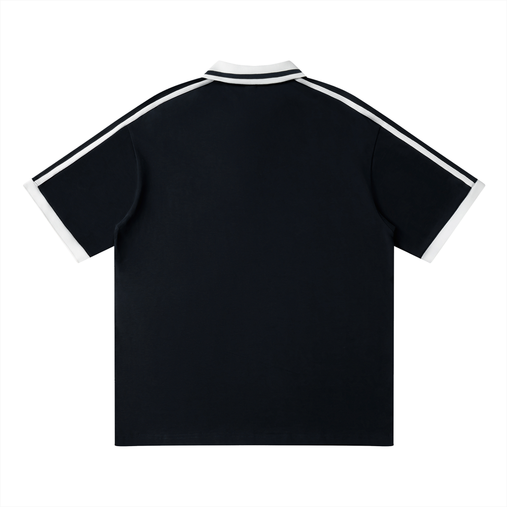 Contrast Piping Polo Shirt